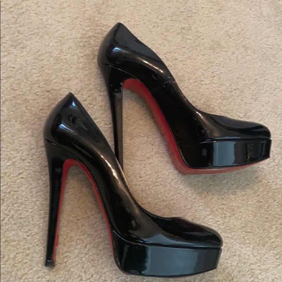 Size 37 Christian Louboutin Platform 6 inch heel - Picture 5 of 8